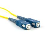 Fiber Optik İnternet Kablosu 1 Metre Sc/Upc-Sc/Upc Singlemode Simplex Lszh Ev Ve Ofis Internet Için Uygundur