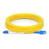 Fiber Optik İnternet Kablosu 30 Metre Sc/Upc-Sc/Upc Singlemode Simplex Lszh Ev Ve Ofis Internet Bağlantısı Için Uygundur