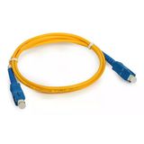 Fiber Optik İnternet Kablosu 5 Metre Sc/Upc-Sc/Upc Singlemode Simplex Lszh Ev Ve Ofis Internet Bağlantısı Için Uygundur