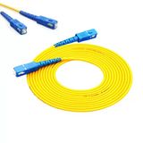 Fiber Optik İnternet Kablosu 50 Metre Sc/Upc-Sc/Upc Singlemode Simplex Lszh Ev Ve Ofis Internet Bağlantısı Için Uygundur Uclar Hazır Çakılmı�
