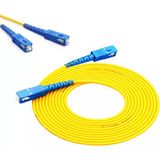 Fiber Optik Kablo 50 Metre Sc-Sc Sm Simplex Lszh Os2 2.0mm Ev-Ofis Internet Bağlantısı Için Uygundur