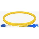 Fiber Optik Patch Kablo SC-LC Duplex Single Mode 1 Metre