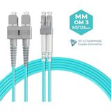 Fiber Optik Patch Kablo Sc-Lc Patchcord Duplex 2.0mm 50/125 Om3 Multi Mode 2 Metre