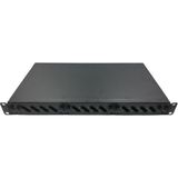 FIBER OPTIK PATCH PANEL ( 1U 12 PORT SC DUBLEX, RAYLI KIZAKLI ÇEKMECE, MODULER YUVALI ) - BOŞ - SC FİBER PANEL