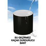 Fiber Takviyeli Su Geçirmez Güçlü Onarım Bantı Stop Kaçak Yalıtım Yapışkanlı İzolasyon Bandı