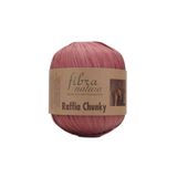 Fibra Natura Raffia Chunky %100 Viskon – 100 g 120 m Kalın Hasır Görünümlü Örgü İpi-114-07-1 ADET