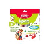 Fibracolor Bipunta 24 Renk Çift Uçlu Keçeli Kalem 10544SW024