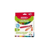 Fibracolor Coloritone Maxi Jumbo Keçeli Kalem 12 Renk (19540SW012SE)