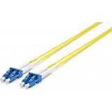Fibre Fiber Optik Patch Cord Kablo Dublex SM LC-LC 10MT