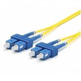 Fibre Fiber Optik Patch Cord Kablo Dublex SM SC-SC 3MT