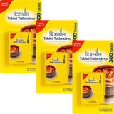 Fibrelle 3 Kutu Fibrelle Tatlandırıcı Tablet 300'LÜK Splenda Muadili Tablet Tatlandırıcı - 1 kg
