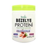 Fibrelle Çilekli Bezelye Proteini Tozu 400 g - Vegan Bitkisel Protein Tozu / Glutensiz & Laktozsuz