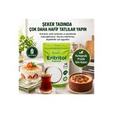 Fibrelle Eritritol Kristal Toz Tatlandırıcı 400 g - Sıfır Kalori / Ketojenik & Vegan Diyete Uygun