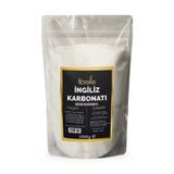 Fibrelle İngiliz Karbonatı 1 kg (Sodyum Bikarbonat) - İçilebilir Yenilebilir Katkısız Alkalin Su Karbonatı