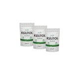 Fibrelle Ksilitol 250 G 3 Paket Keto /ketojenik / Vegan Diyete Uygundur.