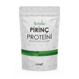 Fibrelle Pirinç Proteini Tozu 100 g - Vegan Protein Deneme Boyu / Glutensiz Bitkisel Protein