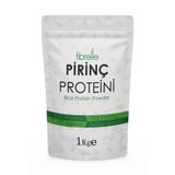 Fibrelle Pirinç Proteini Tozu,%80 Protein, 1 kg, Bitkisel Kaynaklı, Şeker İlavesiz