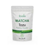 Fibrelle Saf Matcha Çayı 1 kg Doypak - Dökme Antioksidan Yeşil Çay Tozu / Kafe Ve İşletme Boyu
