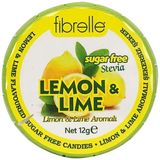 Fibrelle Stevia Limon & Lime Aromalı Şekersiz Tatlandırıcı 12 gr
