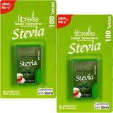 Fibrelle Stevia Tatlandırıcı 100 Tablet 2 Adet