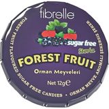 Fibrelle Stevialı Şekersiz Şeker 12 Li Orman Meyveleri - 12 gr