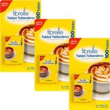 Fibrelle Sucralozlu Tablet Tatlandırıcı 100'LÜ Cep x 3 - 100 gr
