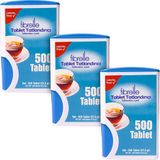 Fibrelle Tablet Tatlandırıcı 1500 Tablet / 3 kutu - 500 gr
