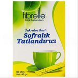 Fibrelle Ultra Plıus Stick Tatlandırıcı 80'Li