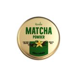 Fibrelle Vanilya Aromalı Matcha Çayı 25 g Teneke Kutu - Vanilyalı Japon Yeşil Çay Tozu / Fit Detox