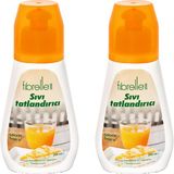 Fibrelle Zero Sıvı Tatlandırıcı 200 ml Sukraloz Bazlı x 2 - 200 gr