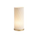 Fibrika Store Modern Silindir Şekilli Gece Lambası beyaz 20 x 10
