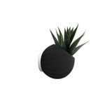 Fibrika Store Modern Siyah Duvar Saksısı