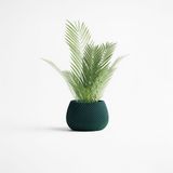 Fibrika Store Modern Tasarım Dekoratif Çizgili Saksı
