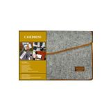 Fibril Casedress Keçe Laptop Çantası 27x40cm 15,6 inch Gri