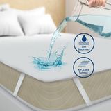 Fibril Mattdress Tek Kişilik Pamuklu Yatak Koruyu Alez 100X200 - 100 x 200 cm - Beyaz
