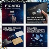 FICARD NFC Dijital Kartvizit | Tek Kart ile Sınırsız Paylaşım
