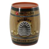 Fıçı Şeklinde İçi Tırtıklı Yumurta Mastürbatör - Bourbon