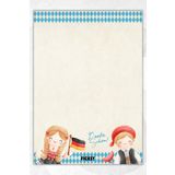 Ficksy A5 Almanya Bloknot Çizgisiz Defter - 50 Yaprak - Memopad - Notepad - Not Defteri - Not Kağıdı