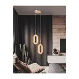 Fico Home Luxury Crystal Sarkıt Led Avize Ithal 1. Sınıf Üretim Ikili Sarkıt Ledli Avize
