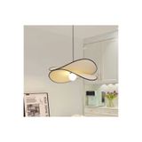 Fico Home Modern Tasarım Madame Tekli Sarkıt Avize Boheme Marjinal Ürün Ekru Kumaş