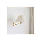 Fico Home Pilli Aplik Kablosuz Tak Çalıştır Krem Abajur Umbrella Aplik Eskitme Gold Sarı 1 Adet