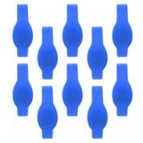Fictory RFID bileklik - 10 adet 125 kHz RFID bileklik silikon bileklik IP68 su geçirmez kimlik kartı havuz sauna odası için, Carnelian