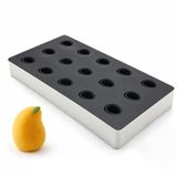 Fida Çerçeve Ayaklı Mini Meyve Silikon Dondurma Kalıbı Mango