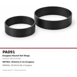 Fida Exoglass Delikli Tart Kalıbı 10 cm - 4 Adet - Gümüş