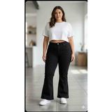 Fidan Fashion Fdn Bayan Trend Ispanyol Kot Pantolon - 0 Siyah - 50
