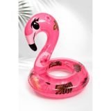 Fidan oyuncak Flamingo Figürlü Simli Çocuk Yüzme Simidi 65 cm – Şişme Havuz & Deniz Simidi