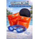 Fidan oyuncak Intex 4'lü Çocuk Yüzme Seti – Gözlük, Bez Bone, Kolluk ve Kulak Tıkacı ( 6-12 Yaş )