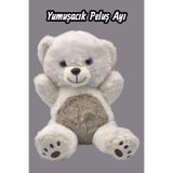 Fidan oyuncak Oturan Sevimli Peluş Ayıcık 30 cm