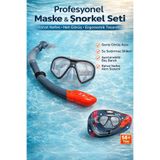 Fidan oyuncak Profosyonel Yetişkin Maske ve Snorkel Set 13+
