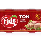 Fide Acılı Ton Balığı 24 X 160 Gr